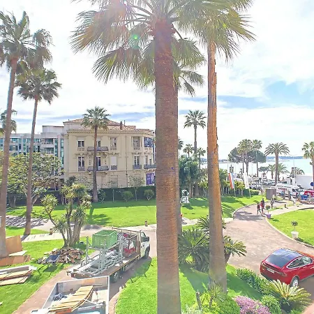 Studio 33m² Croisette Vue Mer, Grand Hotel, Face A La Plage, Proche Palais
